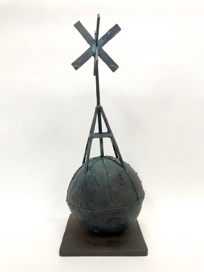 Adam Nudelman Amidst the fear of tomorrow 5 sculpture 40(h) x 15(w) x 15(d) $5,900