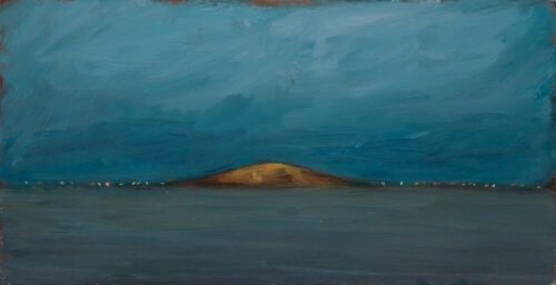 Jim Pavlidis Island Oil on Masonite 26 x 50cm $1650 (1)