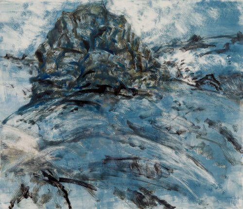 Susan Wald Walls of China_2021_Monotype_58 x 57.5 cm