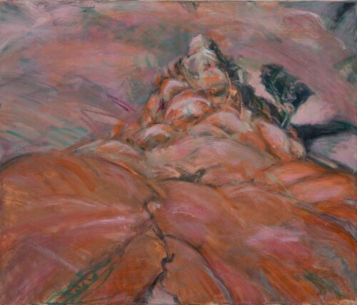 Susan Wald Red Top 2 2021 Oil on linen 58 x 68.9 cm