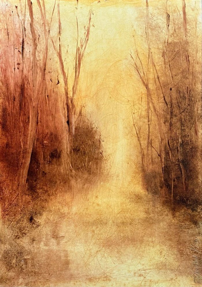 Marketa Kemp Forest Path I (polymer plate) 21 x 29 cm $900 f