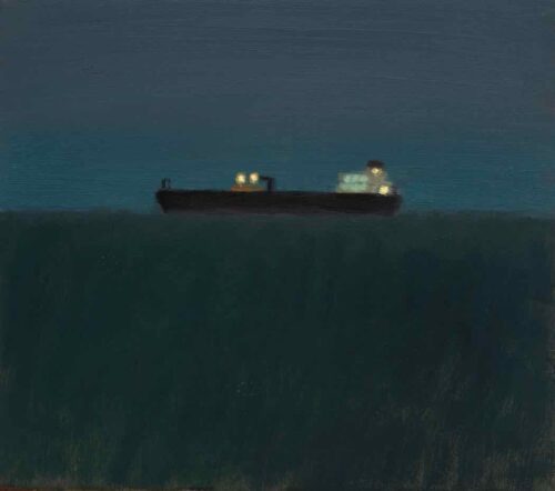 Jim Pavlidis Horizon At Night 35.5 x 40.5cm $2,300 f