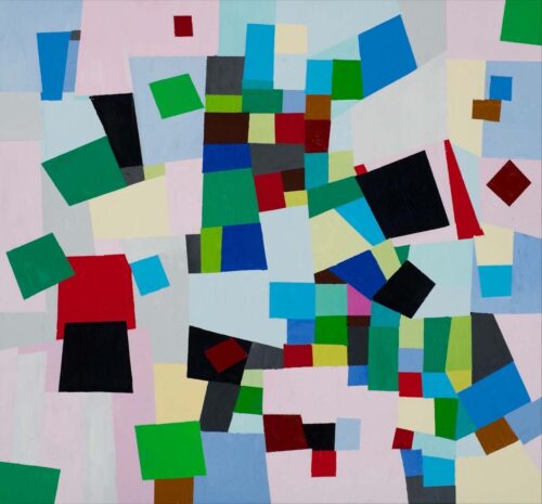 Untitled 9, 2024 oil on canvas 76 x 82cm $9,000 framed Melinda Harper